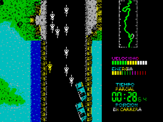 Perico Delgado Maillot Amarillo screenshot 3 for ZX Spectrum